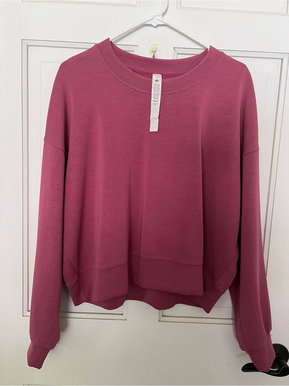 lululemon athletica washed mauve color Crewneck Pullover Sweatshirt